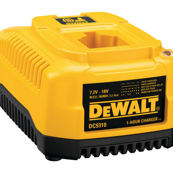 DEWALT Battery Charger,NiCd,NiMH,Li-Ion DC9310