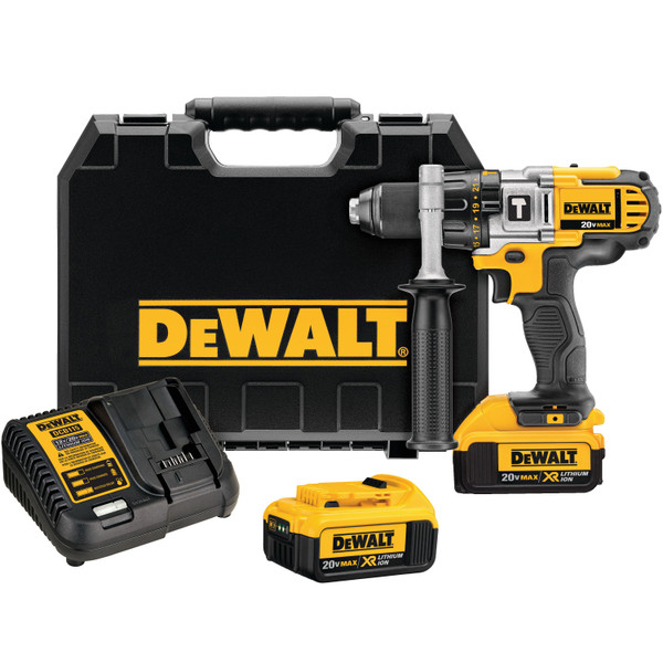 DEWALT Cordless Hammer Drill Kit,Li-Ion,20.0V DCD985M2