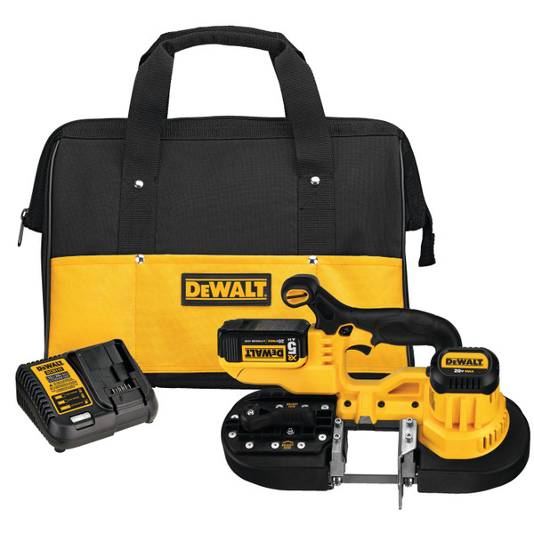 DEWALT Cordless Band Saw Kit,20V,9.4 lb. DCS371P1