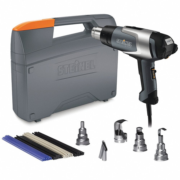 STEINEL Heat Gun Kit,120VAC,12.5 Amps AC,1600W MPKHG2020