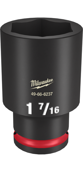 Milwaukee SHOCKWAVE Impact Duty  1/2" Drive 1-7/16" Deep 6 Point Socket 49-66-6237