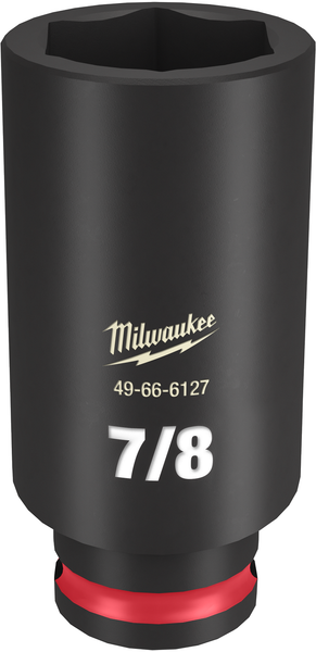 Milwaukee SHOCKWAVE Impact Duty  3/8"Drive 7/8" Deep 6 Point Socket - 49-66-6127