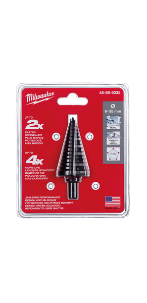 Milwaukee 48-89-9335 Step Bit 6 mm - 35 mm