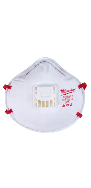 Milwaukee N95 Valved Respirator - 48-73-4011