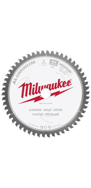 Milwaukee 7" Aluminum Cutting Circular Saw Blade - 48-40-4330