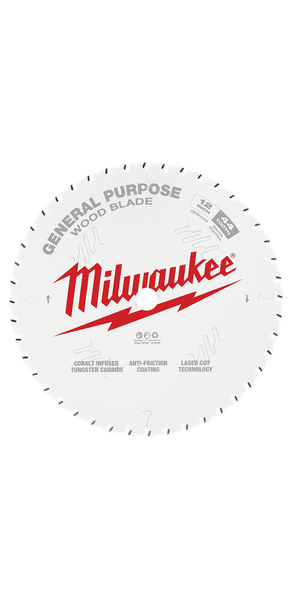 Milwaukee 12" 44T General Purpose Circular Saw Blade - 48-40-1220