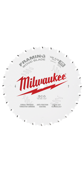 Milwaukee 10-1/4" 28T Framing Circular Saw Blade - 48-40-1038