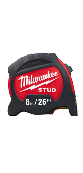 Milwaukee 8m/26ft STUD Tape Measure - 48-22-9726