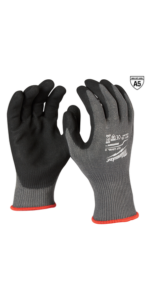 Milwaukee Cut Level 5 Nitrile Dipped Gloves-XL 48-22-8953
