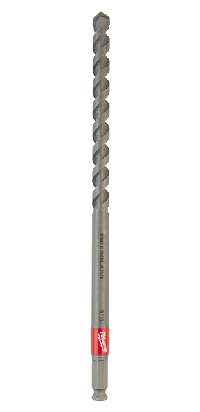 Milwaukee 9/16"x12" Shockwave Lineman's Fiberglass Drill Bit - 48-13-7703