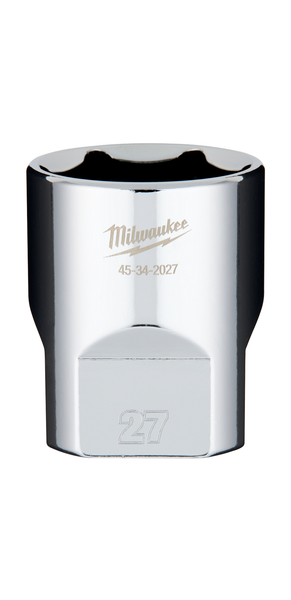 Milwaukee 1/2" DRIVE 27MM SOCKET - 45-34-2027