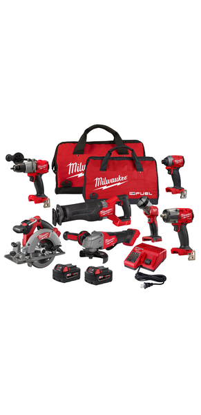 Milwaukee M18 FUEL 7 Piece Combo Kit - 2998-27