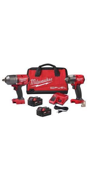 Milwaukee M18 FUEL HTIW / MTIW Automotive Impact Wrench 2-Piece Kit - 2988-22