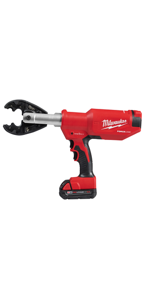 Milwaukee 2977-22BG M18 FORCE LOGIC 6T Pistol Utility Crimper Kit w/ BG-D3 Jaw