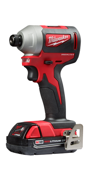 Milwaukee M18 1/4" Hex Impact Driver Kit - 2850-22CT