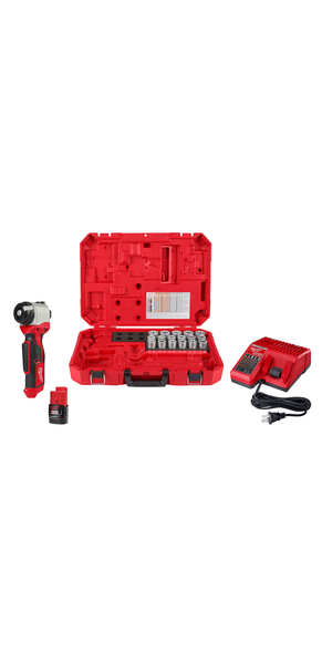 Milwaukee 2435CU-21 M12 Cable Stripper Kit for Cu THHN / XHHW