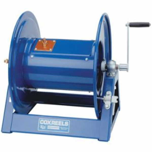 COXREELS HAND CRANK 1/4INX100FT TWIN-LINE-WITH HOSE 1125WCL-12-C