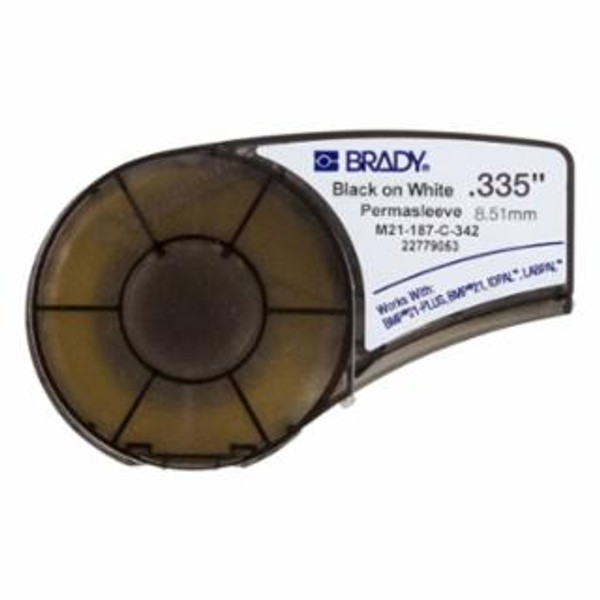 BRADY LABEL  0.375" H X 1" W M21-375-C-342-YL