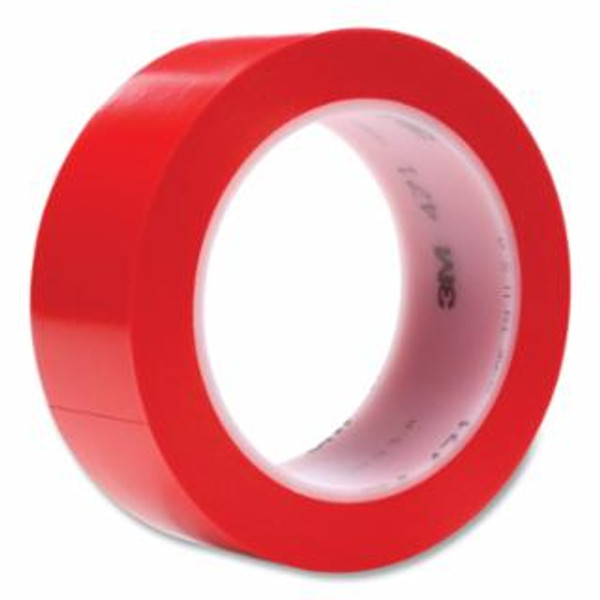 VINYL TAPE 471  RED  2 IN X 36 YD  5.2 MIL