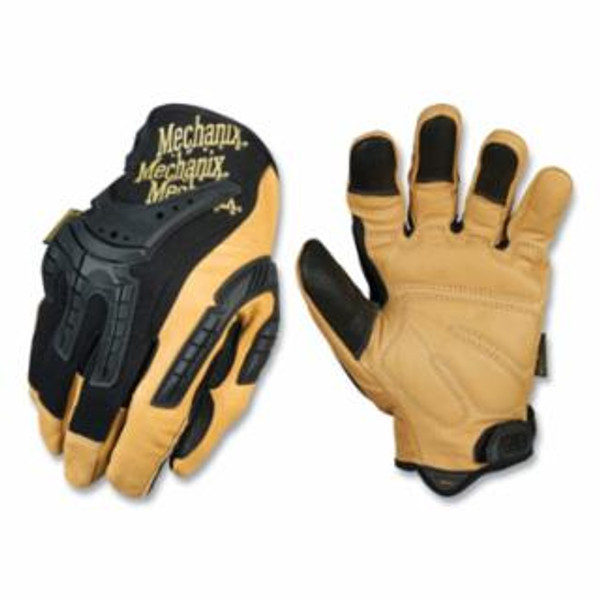 MECHANIX WEAR MW CG HD GLOVE SM 8 TAN/HIGH VISIBILITY YELLOW CG40-75-010