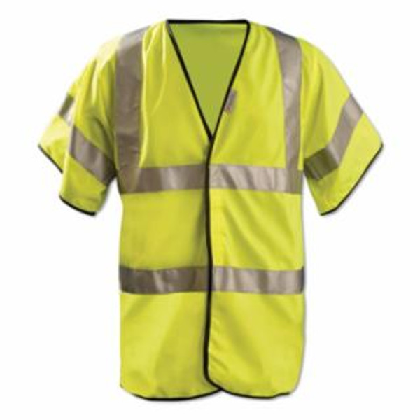 OCCUNOMIX S OCCULUX HLF SLV VEST:YELLOW LUX-HSFULLG-YL