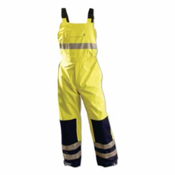 XL YELLOW WATERPROOF BREATHABLE RAIN BIB