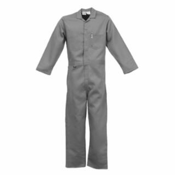 STANCO COVERALL NFPA 2112 UL 7.5 OZ. FR COTTON NAVY BLU FRC681-GRY-S