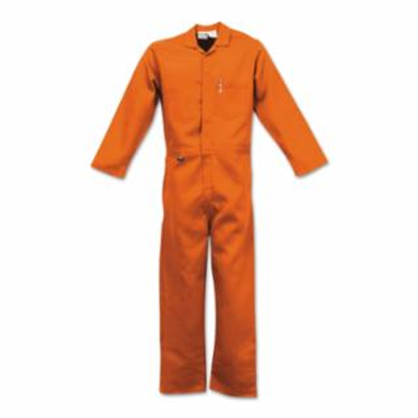 INDURA FIRE RETARDENT COVERALL ORANGE 3 X LARGE