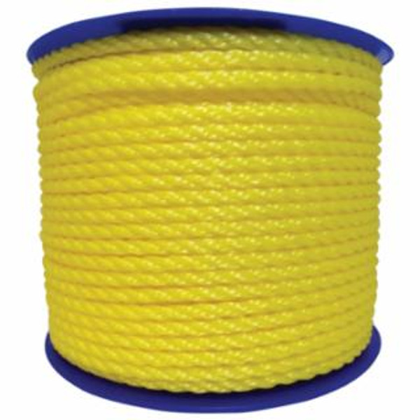 ORION ROPEWORKS INC 1/2 X 300 TWISTED POLYLITE YELLOW 350120-YEL-00600-R0283