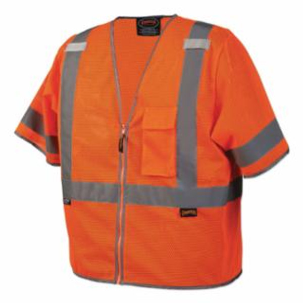 PIONEER 6790U ORANGE VEST WITH SHORT V1023950U-3XL