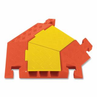 Checkers CPT3X225-R-Y/O Cbl Protlinebacker3-Ch2.25"Right Turnt-Conn