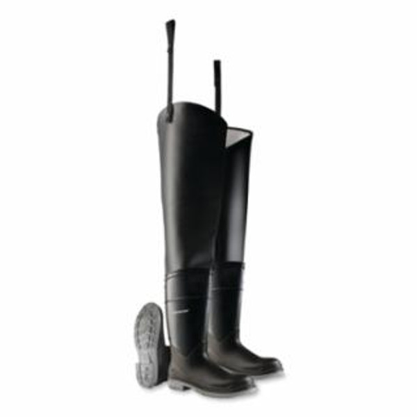 DUNLOP PROTECTIVE FOOTWEAR HIP WADER BLACK STEEL TOE 8605600.11