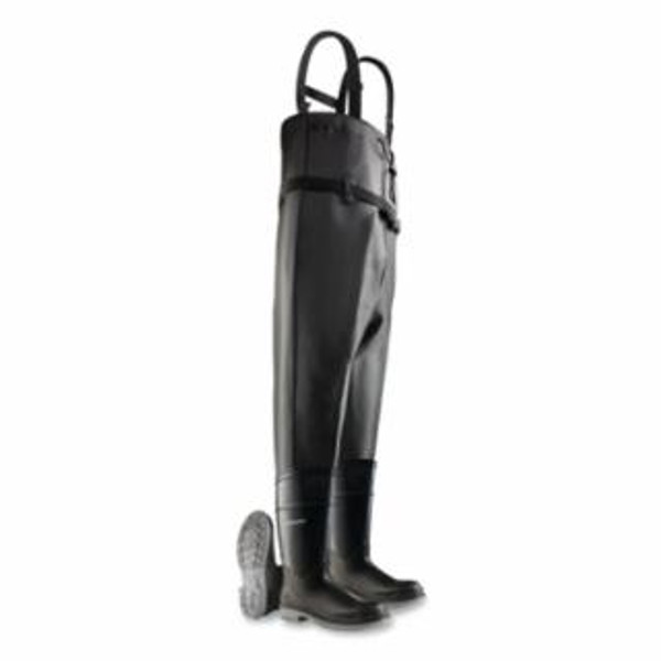 DUNLOP PROTECTIVE FOOTWEAR CHEST WADER BLACK STEELTOE 8606700.09