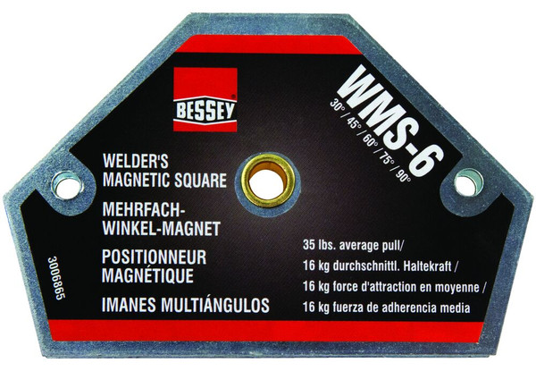 Bessey WMS-6 Magnetic square, multi angle (20 Pack)