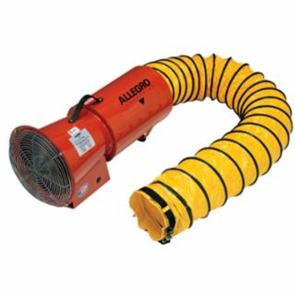 ALLEGRO AC AXIAL BLOWER W/CANISTER & 25 FEET DUCTING