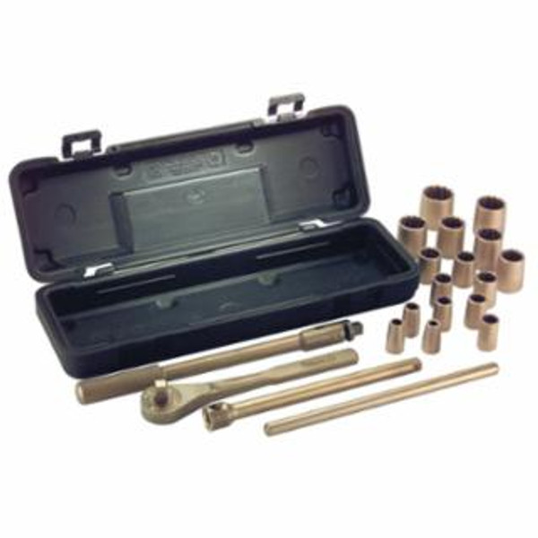 1/2" DR SOCKET SET 17 PC5/16 TO 1-1/4 1/2" DR SOCKET SET 17 PC5/16 TO 1-1/4