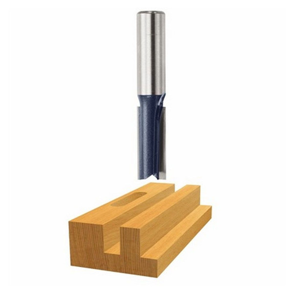 BOSCH POWER TOOLS 1/2" STRAIGHT ROUTER BIT1/2" SHANK 2FLT C.T.