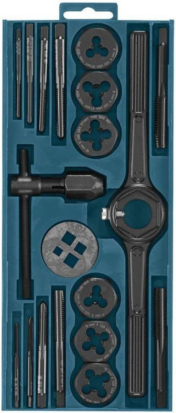 BOSCH POWER TOOLS 19PC MET TAP & DIE SET BLACK OX