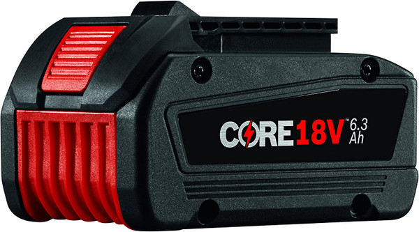 BOSCH POWER TOOLS CORE18V STANDARD BATTERY6.3 AH