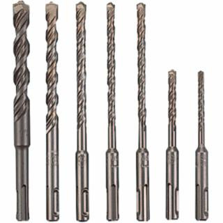 Bosch Power Tools HCK001 7Pc Sds Bit Kit W/Metalindex 3/16"-1/2" (1 KIT)