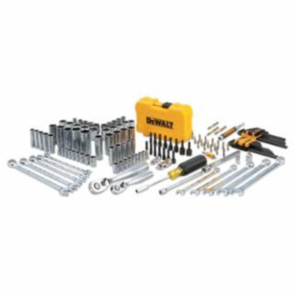 DEWALT® DEWALT MECH TOOL KIT 142PIECE SET WITH PTA CAS