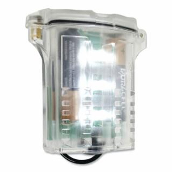 FREAKIN' BEACON SAFETY FLASHER WH PLAS SPR CLIP