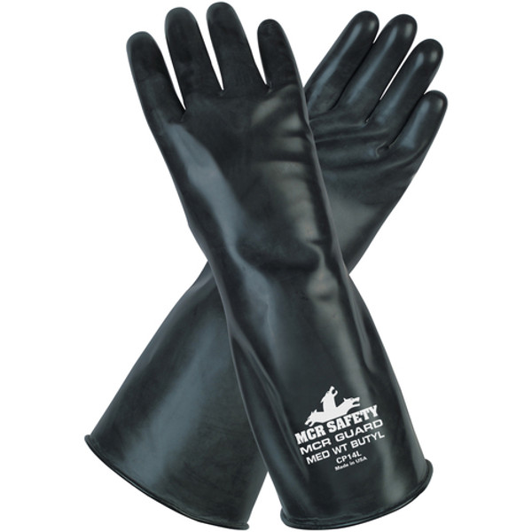 MCR SAFETY LARGE MCR GUARD 14" GLOVE 14 MIL