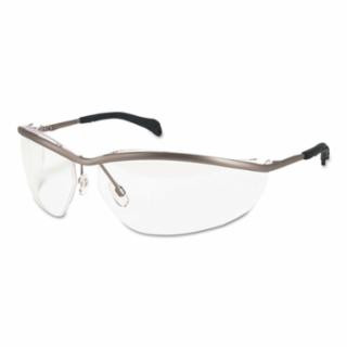 MCR SAFETY KLONDIKE SAFETY GLASSESMETAL FRAME CLEAR LENS
