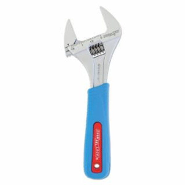 CHANNELLOCK® 8" EX-WIDE CODE BLUE BULK ADJ WRENCH