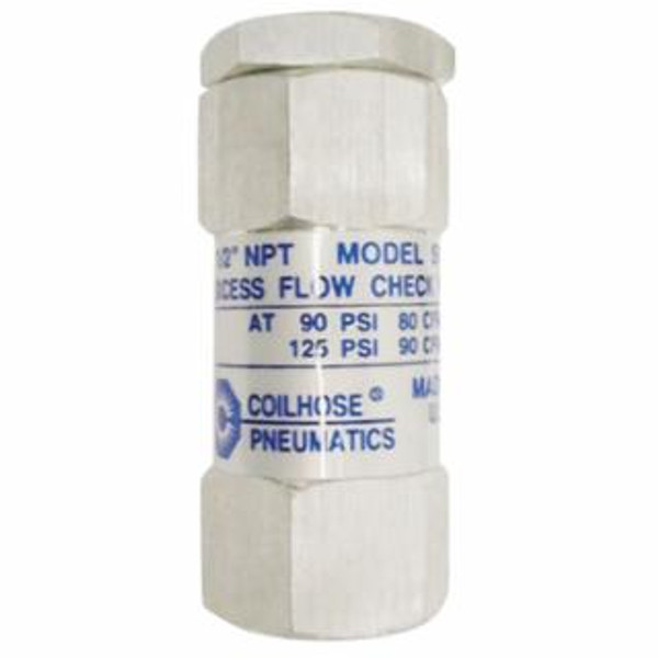 COILHOSE PNEUMATICS 3/8"FPT SAFETY EXCESS FLOW CHECK VALVE