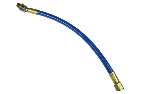 COILHOSE PNEUMATICS TP LEAD-IN 1/4" ID X 18"1/4" BALL SWIVEL