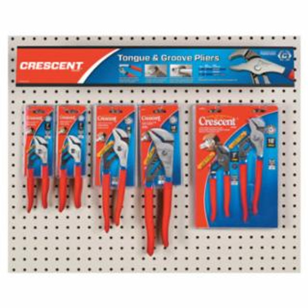 CRESCENT® DISPLAY TONGUE AND GROOVE PLIERS