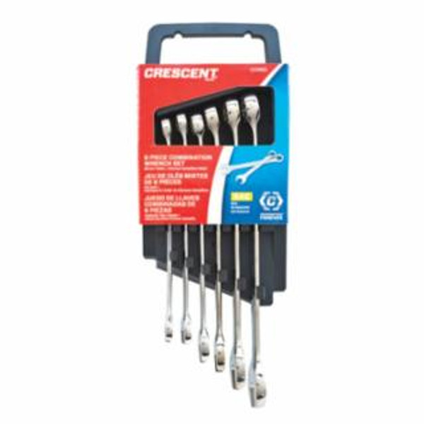 CRESCENT® 6 PC  COMBINATION WRENCHSET  MM