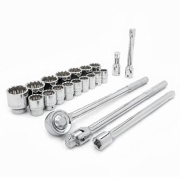 CRESCENT® SET 21 PC MECHANICS TOOLS 3/4" SAE